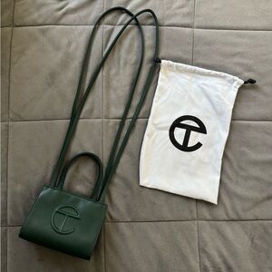 Telfar Small Shopping Bag - Dark Olive